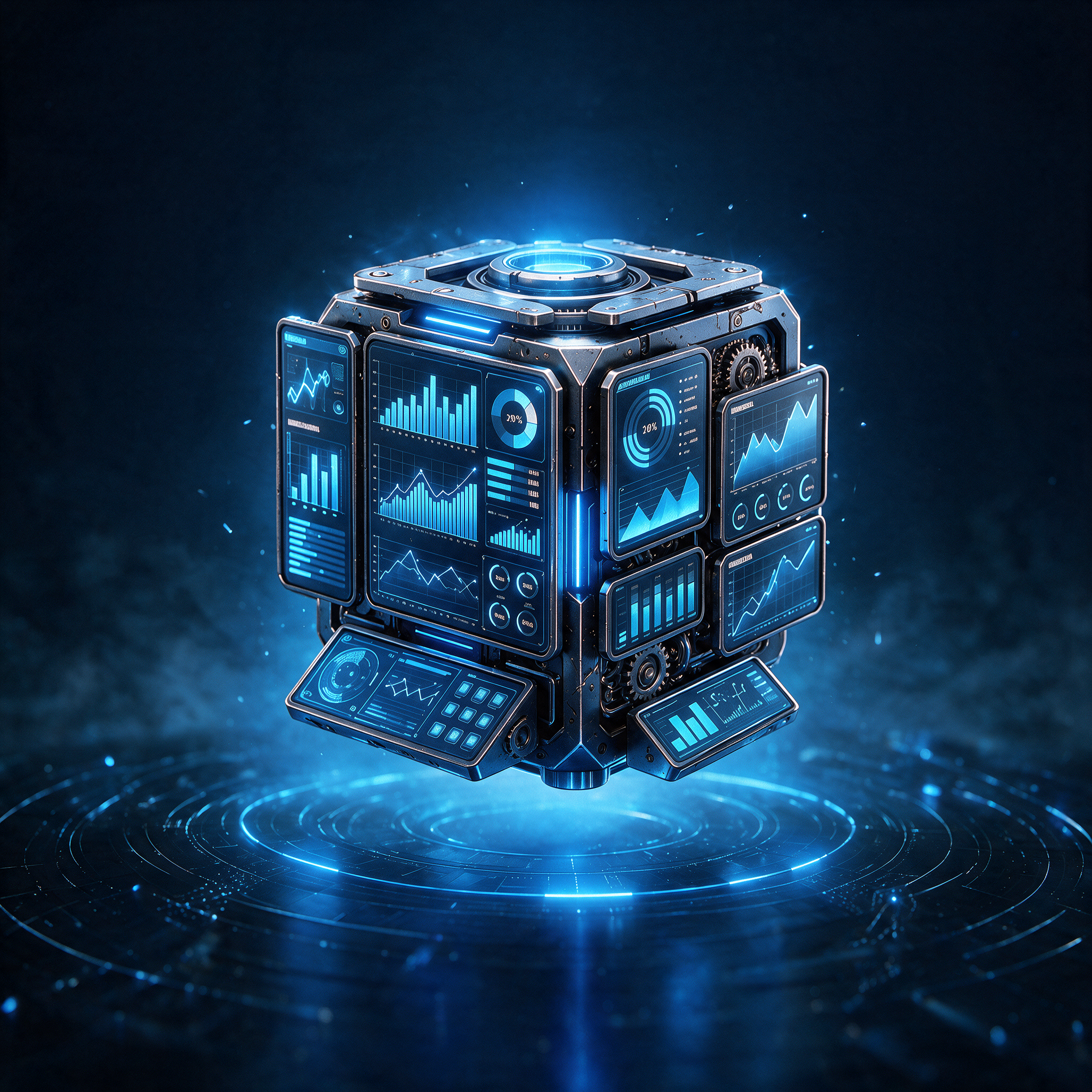 Разработка — 3D-визуализация data cube